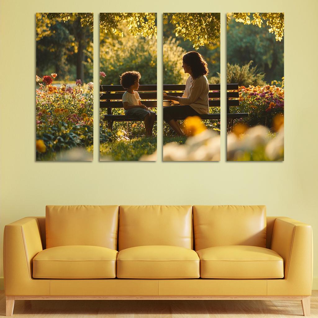 Wisdom Of The Ages A Mothers Guiding Light Custom Paintings Frame