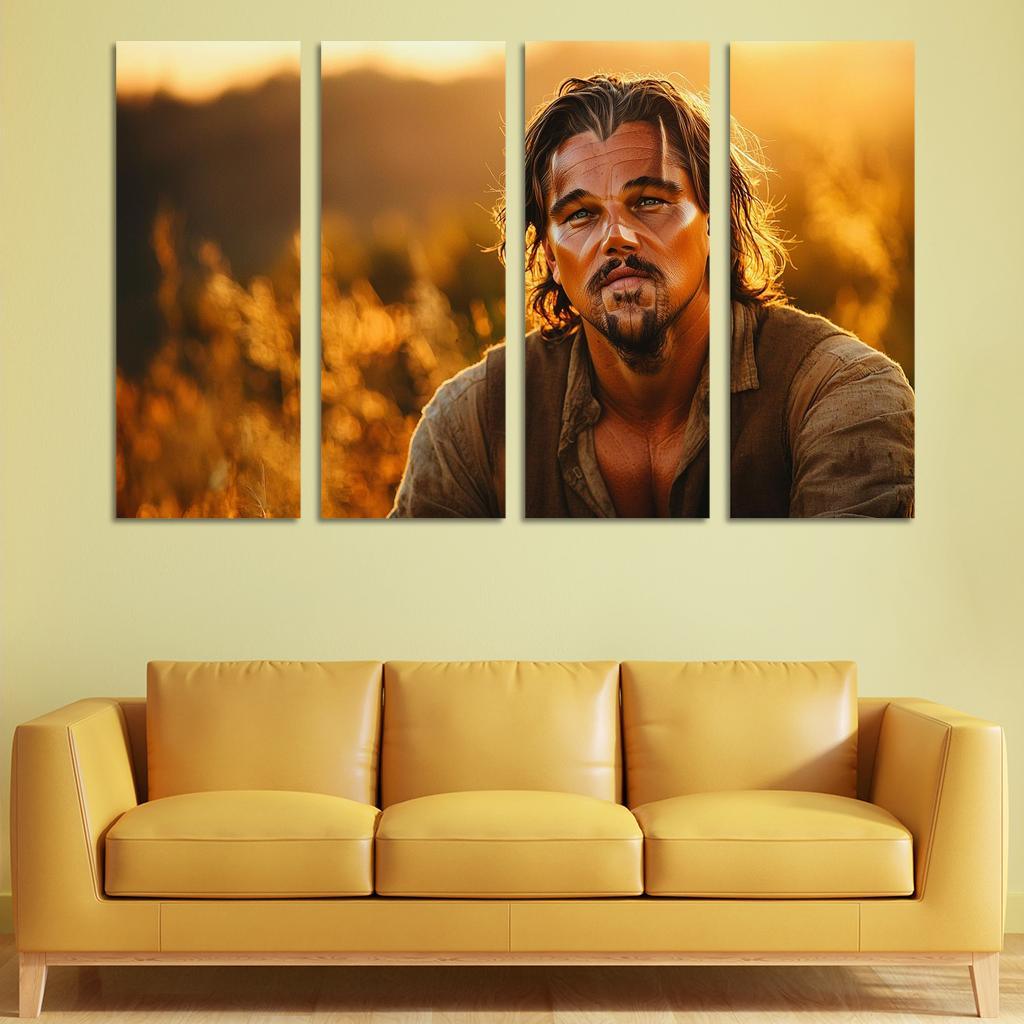 Leonardo Dicaprio Chasing Dreams Beyond Titanic Waters Framed Paintings
