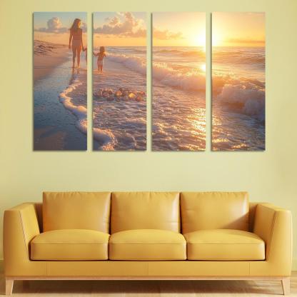 Waves Of Love The Depth Of Motherhood Custom Paintings Frame