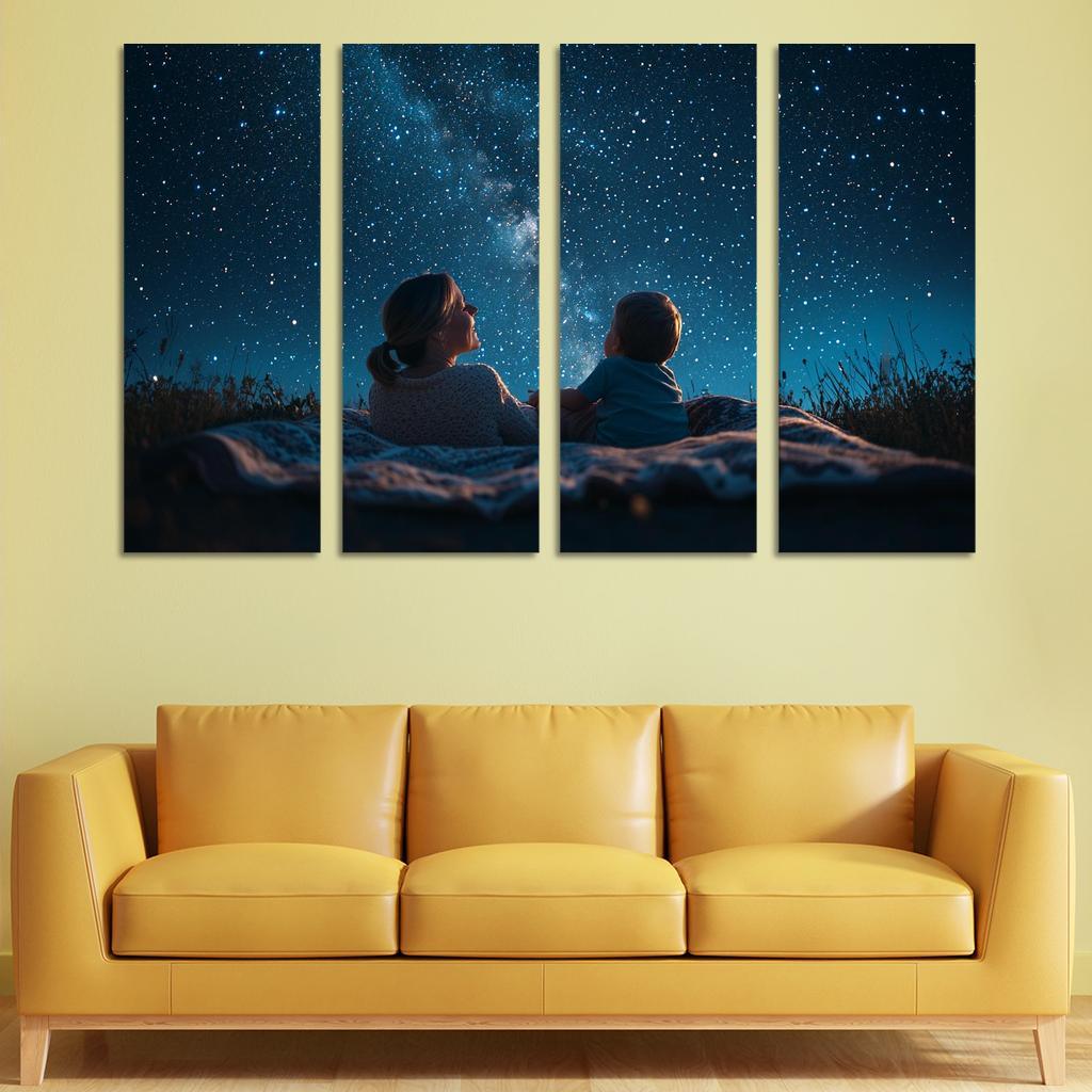 Guiding Stars The Wisdom Of A Mother Canvas Paintings Frame