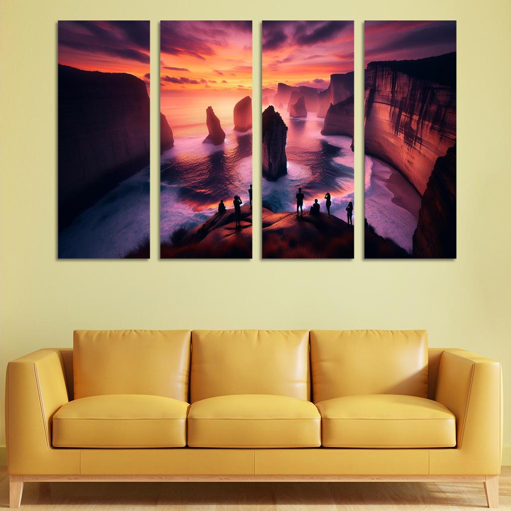 Sunset Cliffs Scenic Vistas Art Trends