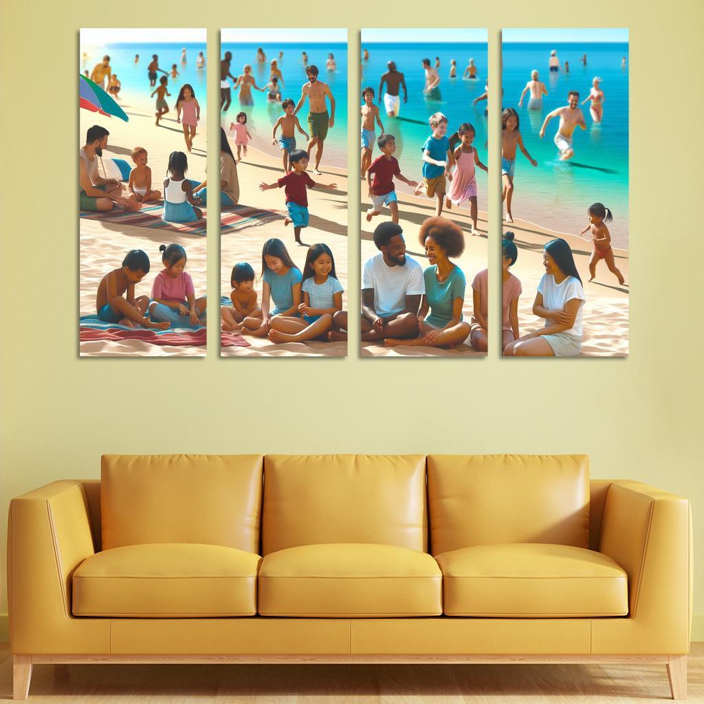 Emerald Cove Family Fun And Exploration Premium Artwork Frames
