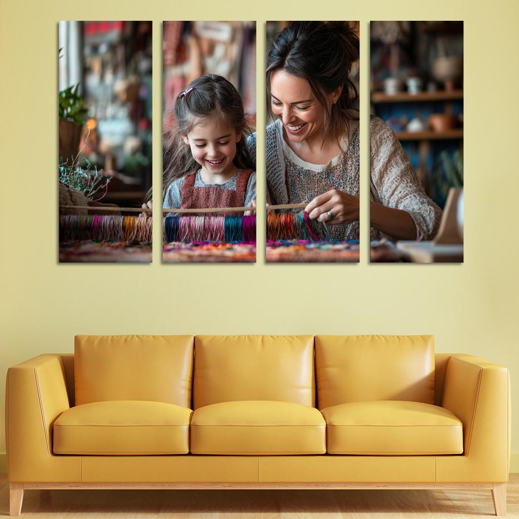 Woven Threads The Fabric Of A Mother's Love One-piece Frames