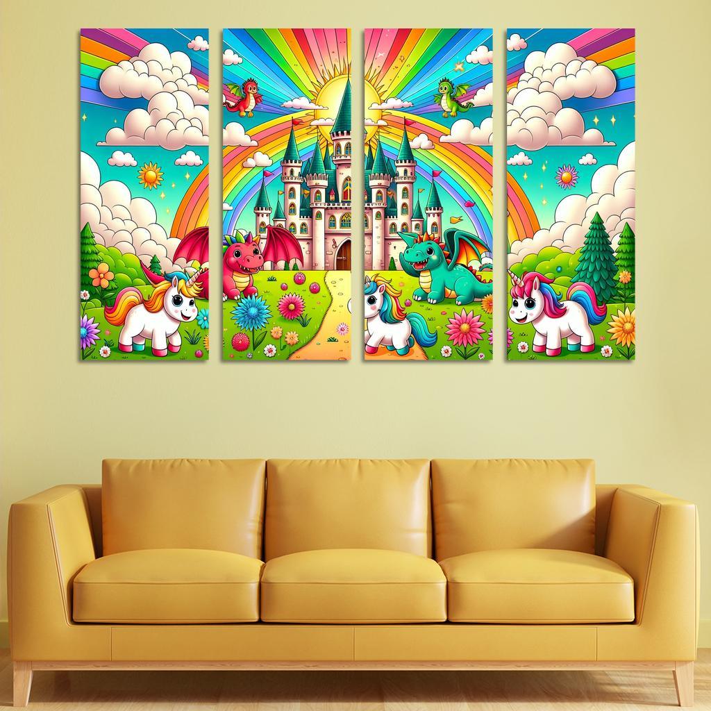 Fantasy Castle Adventure Premium Artwork Frames