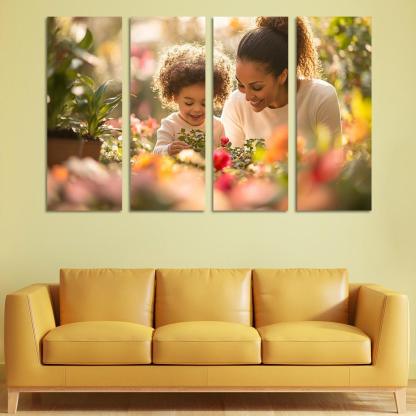 The Garden Of Memories A Mothers Legacy Canvas Paintings Frame