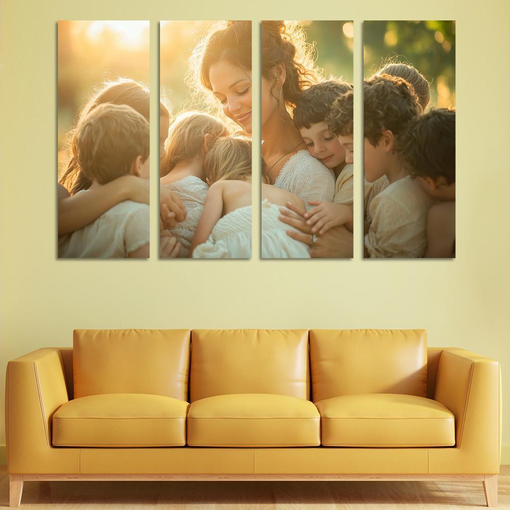 Endless Embrace The Power Of A Mother's Love Modern Paintings Frame