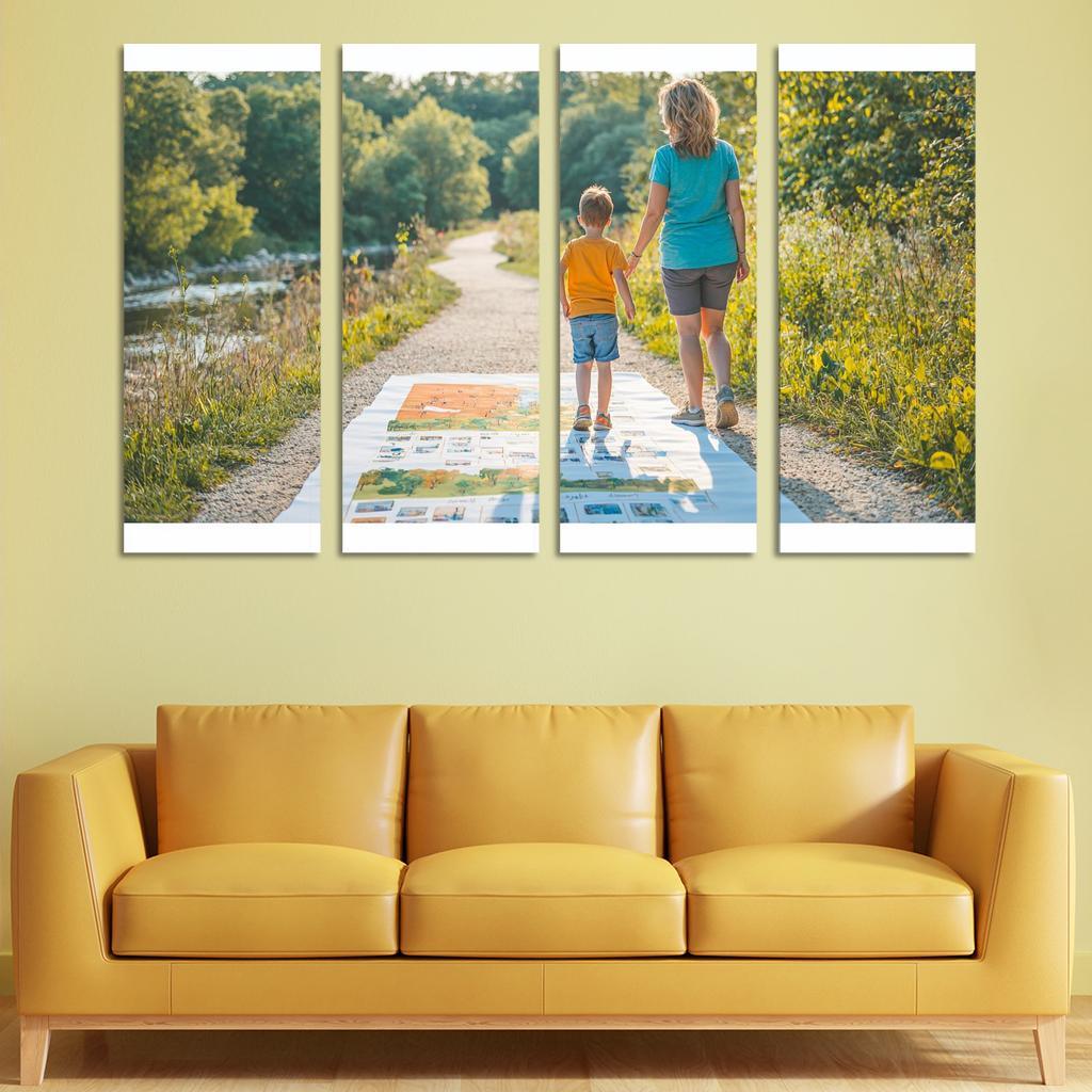 A Journey Of Love Celebrating Our Path Together One-piece Frames