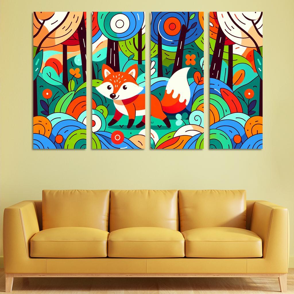Exploring Fox Modern Paintings Frame