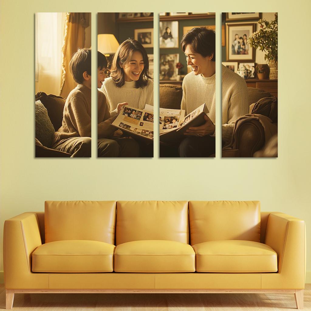 Through The Years A Mothers Journey Custom Paintings Frame