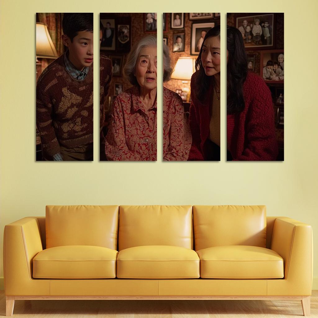 A Symphony Of Love A Mothers Guidance Modern Paintings Frame