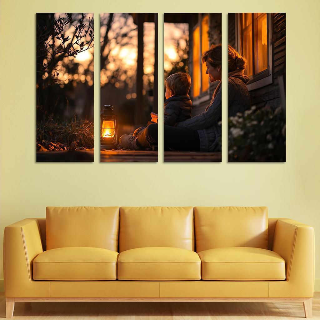 The Lantern Of Guidance A Mothers Light One-piece Frames