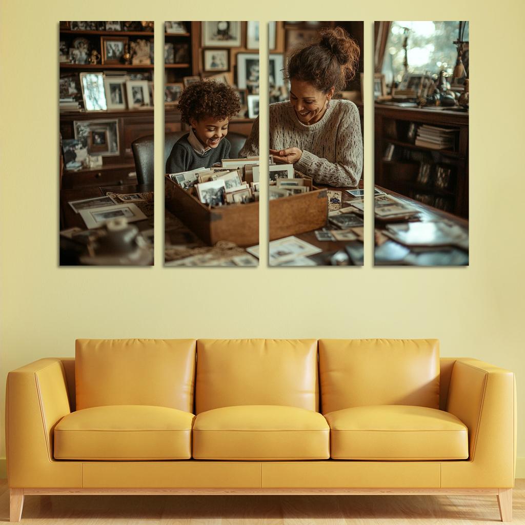 Memories In The Making A Legacy Of Love Custom Paintings Frame