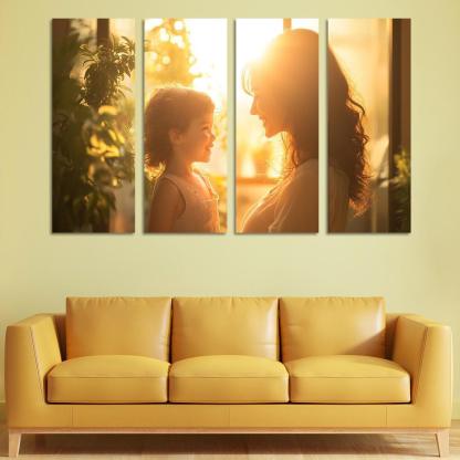 The Mirror Of Love Reflecting A Mothers Spirit One-piece Frames