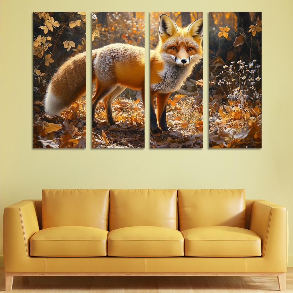 The Majestic Red Fox The Forest's Cunning Hunter Art Trends