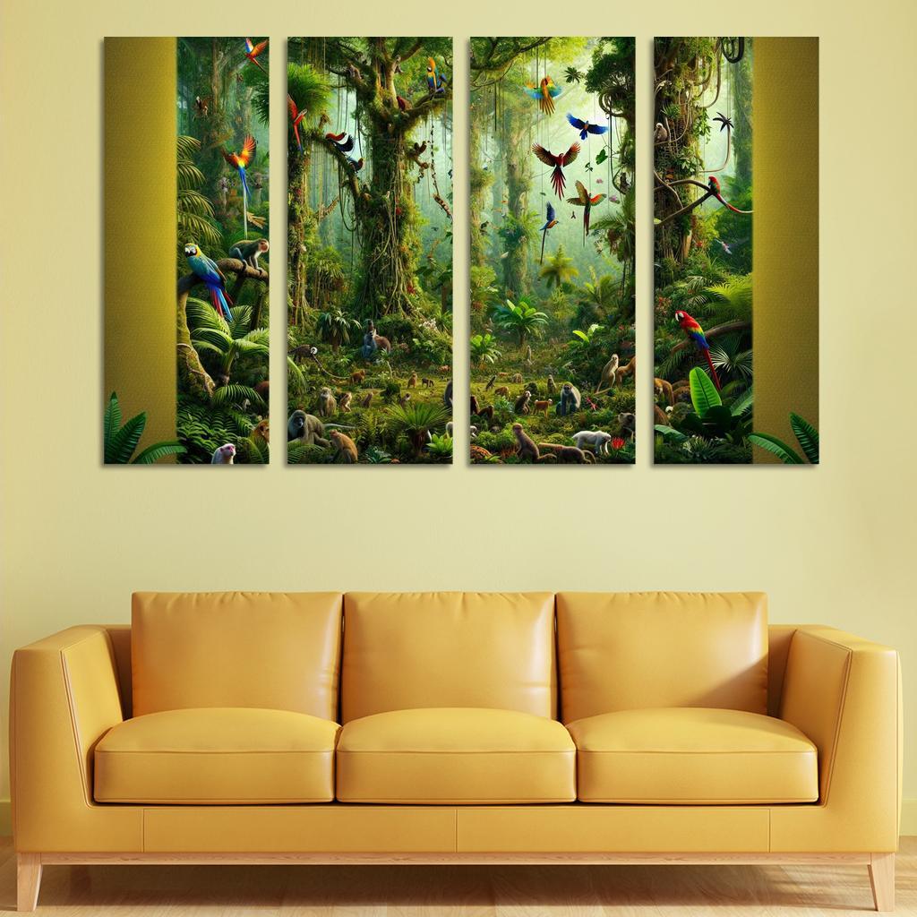 Nature's Voices Advocating For Biodiversity Custom Paintings Frame