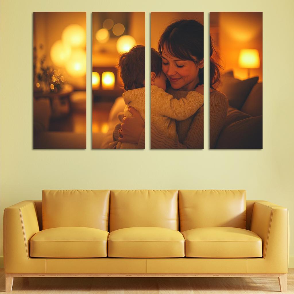 Hugs Of Comfort The Embrace Of A Mother One-piece Frames