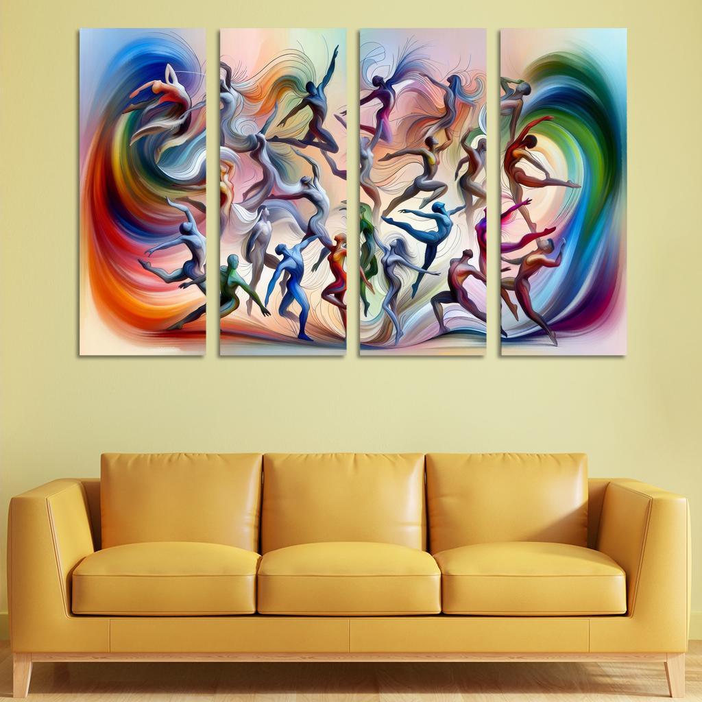 Choreography Of Emotions Premium Artwork Frames