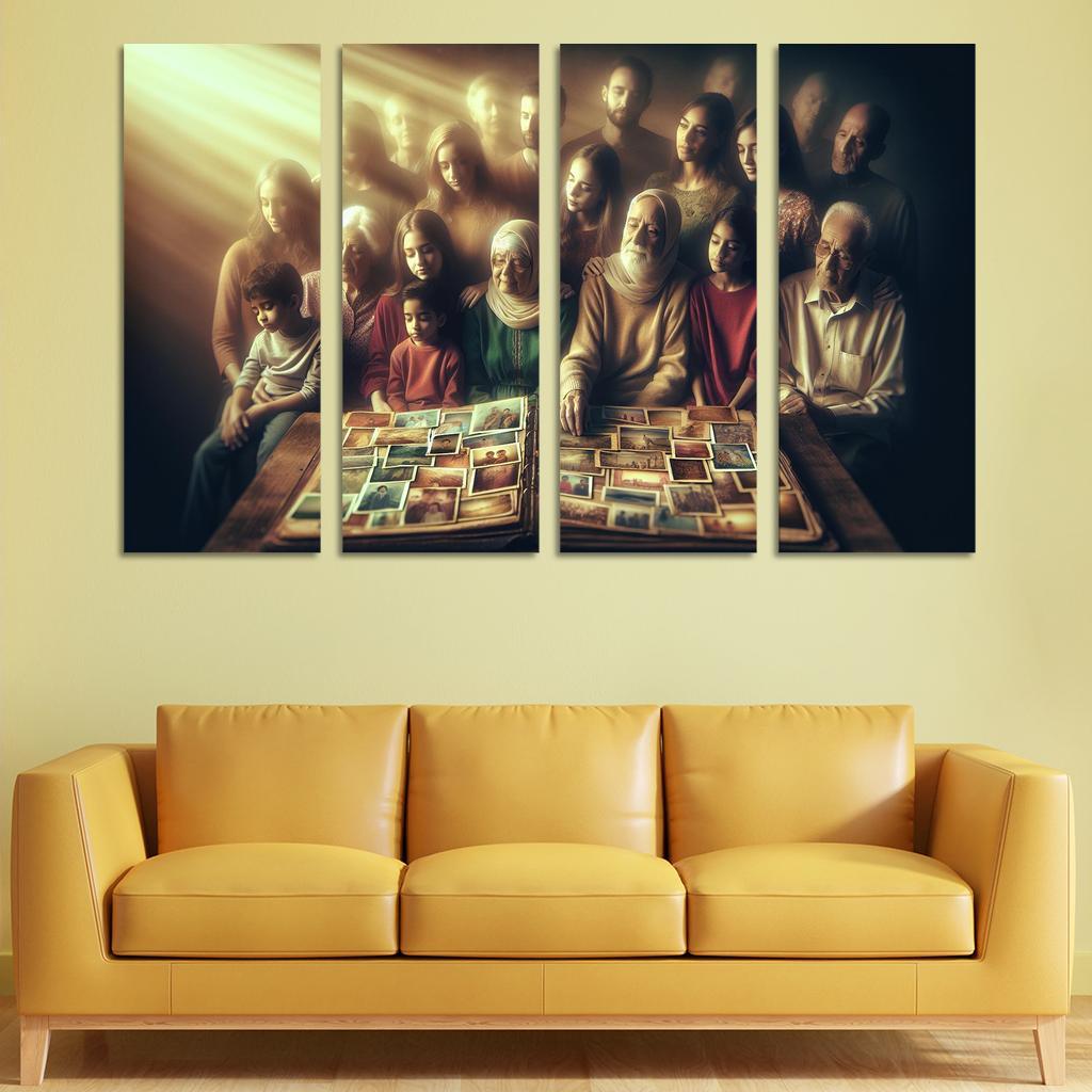 Fading Memories The Impact Of Climate Change Custom Paintings Frame