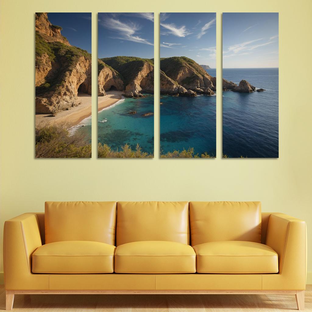 Mystical Coves Of Indigo Waters Art Trends