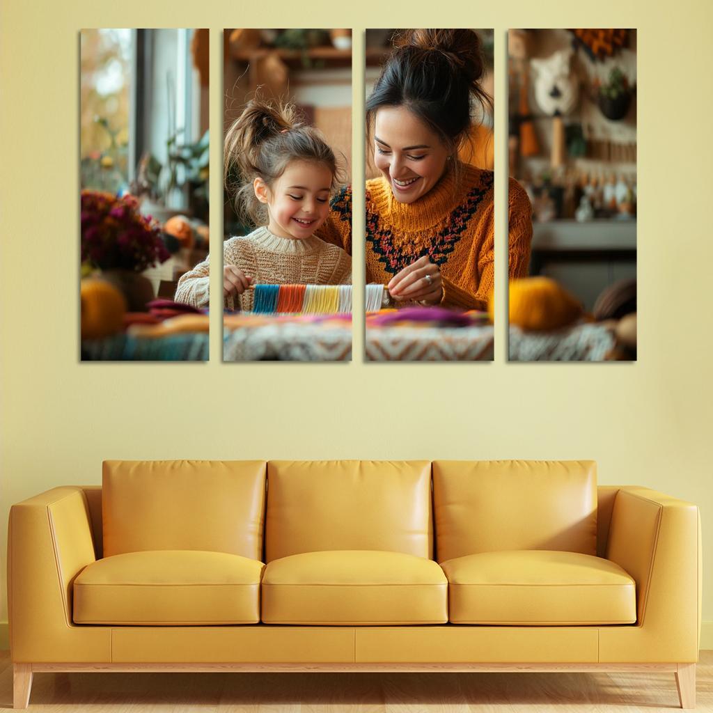 Threads Of Joy Weaving A Mothers Heart One-piece Frames