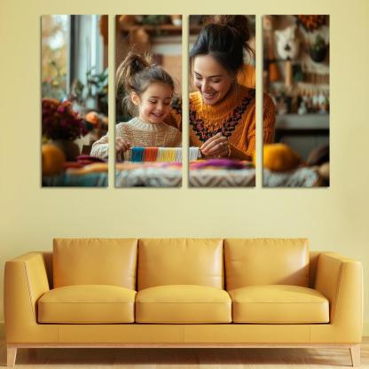 Threads Of Joy Weaving A Mothers Heart One-piece Frames