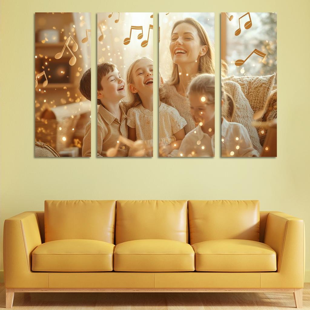 A Symphony Of Love Music That Connects Custom Paintings Frame