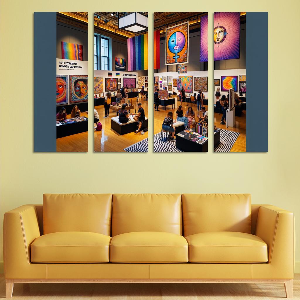 A New Dawn Art On Gender Identity And Expression Framed Paintings