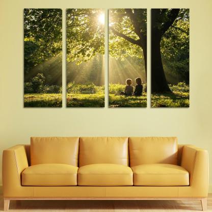 Guiding Lights A Mothers Wisdom Custom Paintings Frame
