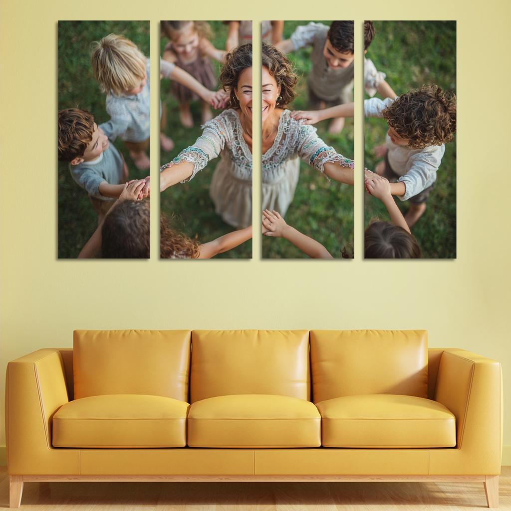 The Circle Of Life A Mothers Eternal Love Canvas Paintings Frame