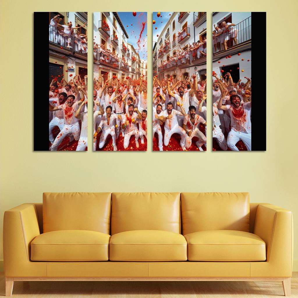 La Tomatina Festival - Spain One-piece Frames