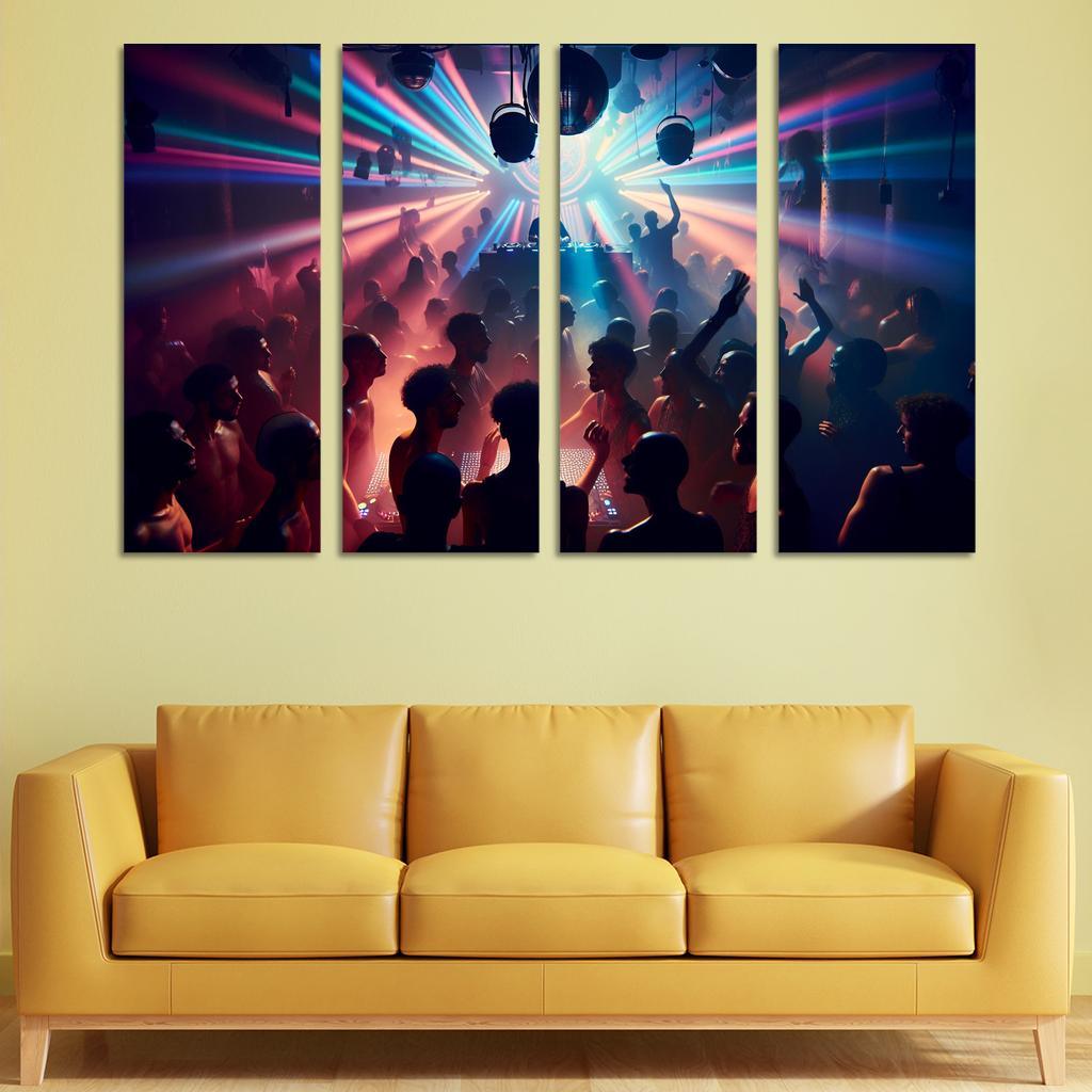 Techno Soundscape Experience Premium Artwork Frames
