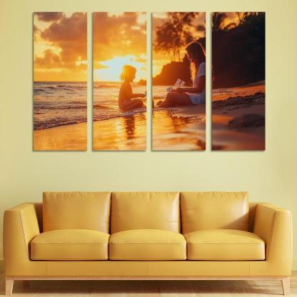 Messages In A Bottle A Mothers Wisdom Custom Paintings Frame