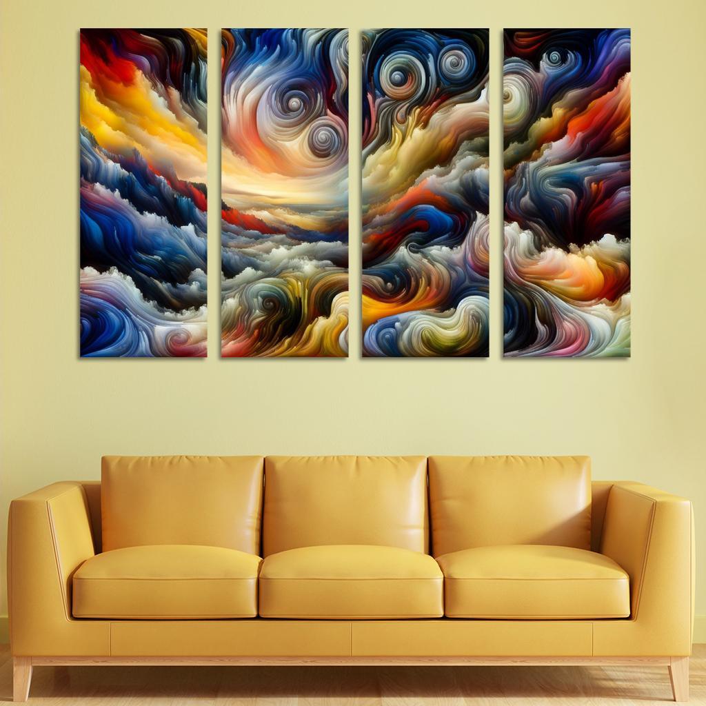 Mindscapes Of Imagination Premium Artwork Frames