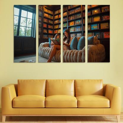 Tales Of Wisdom A Mother's Timeless Lessons Canvas Paintings Frame