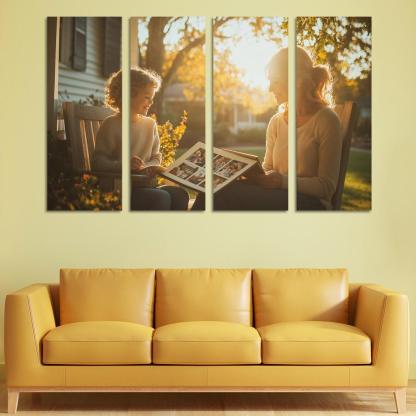 The Embrace Of Time A Mother's Timeless Love One-piece Frames