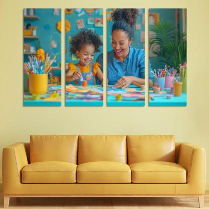 Crafting Memories The Art Of Togetherness Custom Paintings Frame