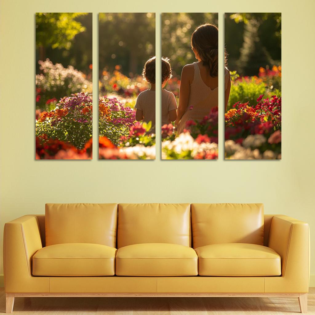 The Shield Of Kindness A Mothers Protective Love One-piece Frames
