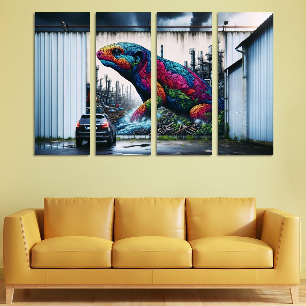 Whispers Of Nature The Cry Of Endangered Species Custom Paintings Frame