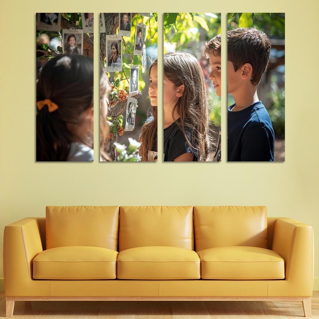Hearts United The Bond Of Motherhood Custom Paintings Frame