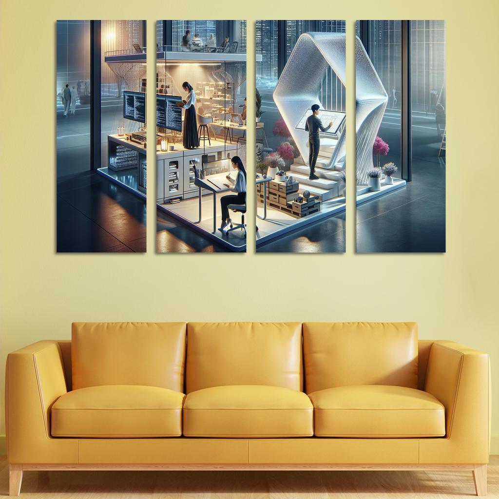 Responsive Environments Custom Paintings Frame