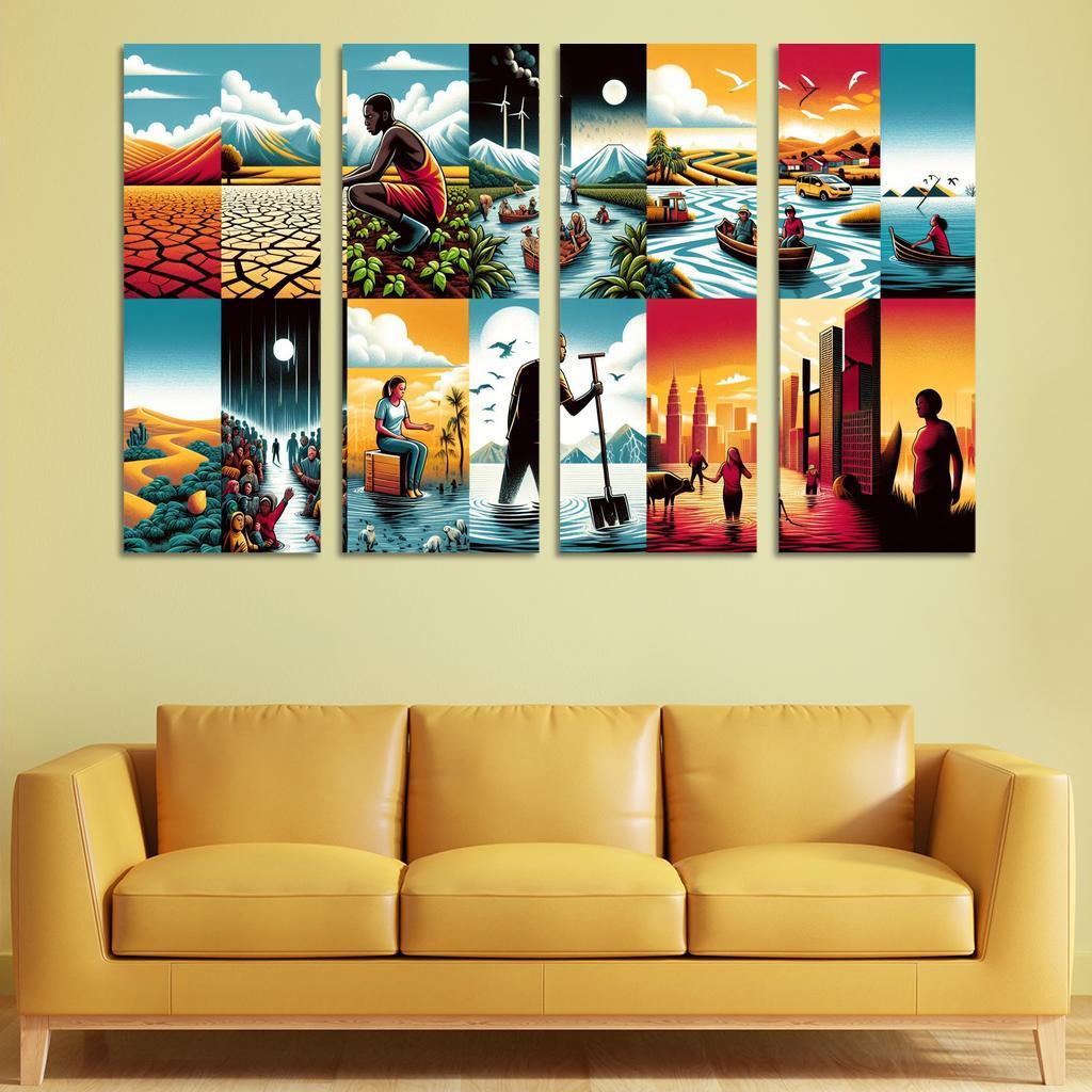 Interconnected Futures The Global Impact Of Climate Change Art Trends