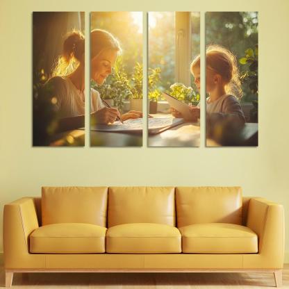 The Language Of Love A Mothers Words Custom Paintings Frame