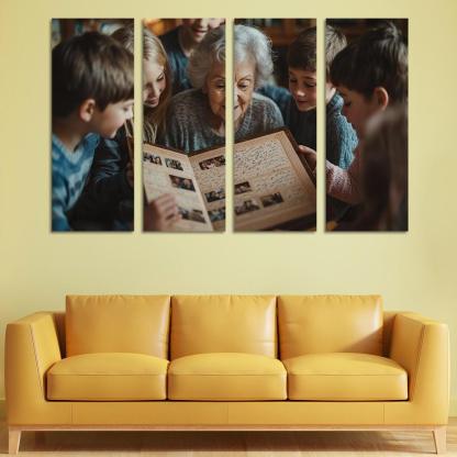 In Her Heart A Mother's Legacy Of Love Modern Paintings Frame