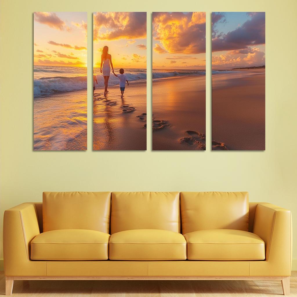Footprints Of Love A Mothers Guiding Path One-piece Frames