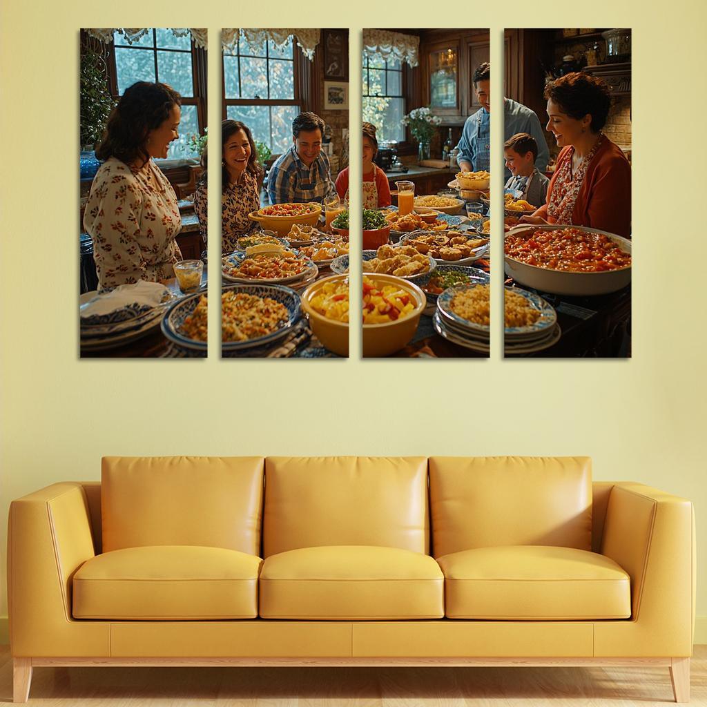 The Love That Nourishes A Mothers Table One-piece Frames