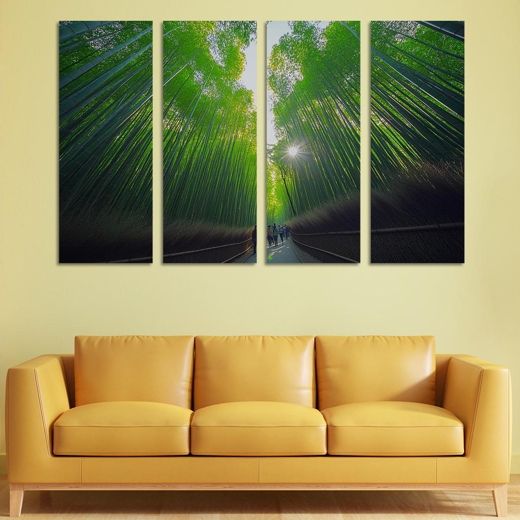 Bamboo Forest One-piece Frames