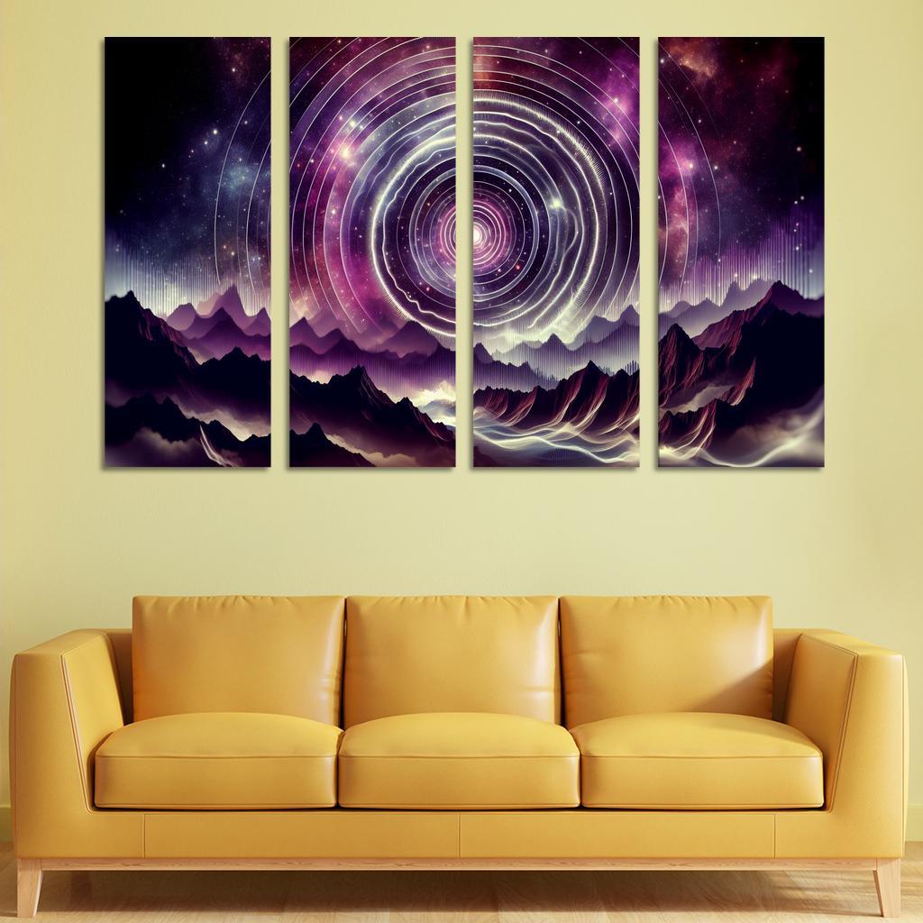 Infinite Echoes Of Being Premium Artwork Frames