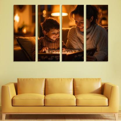 The Embrace Of Memories A Mothers Love One-piece Frames
