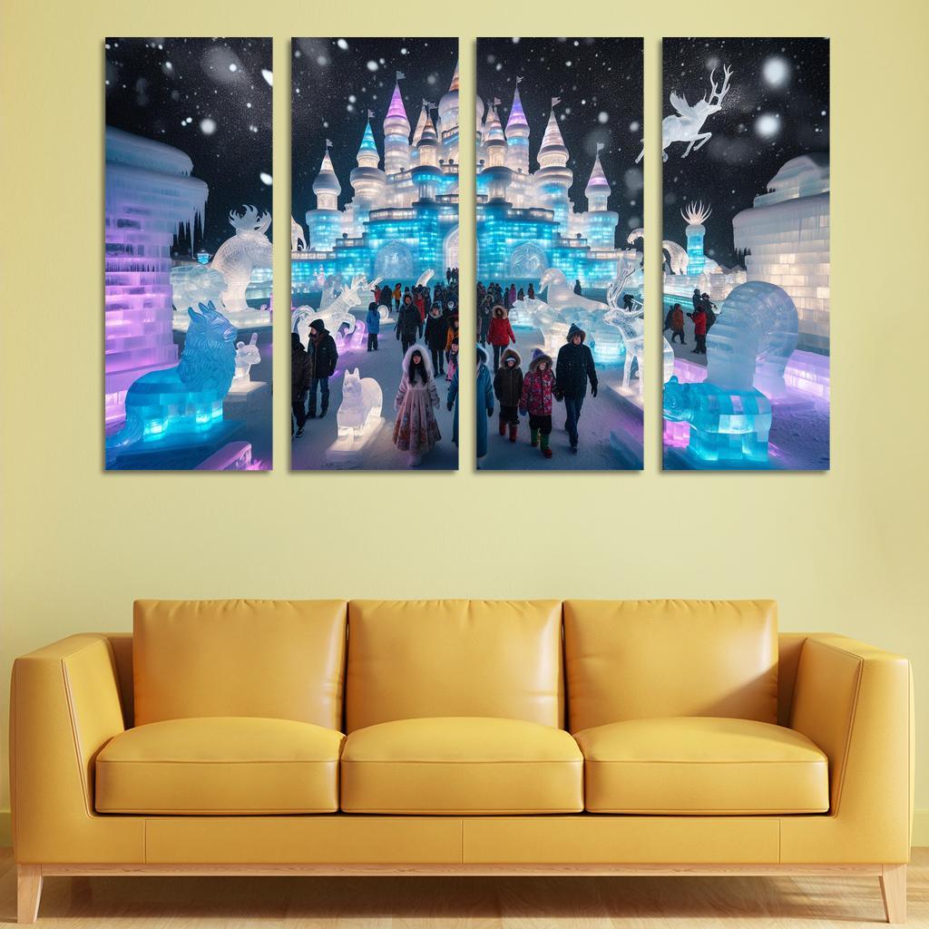 Harbin Ice And Snow Festival - China Framed Paintings