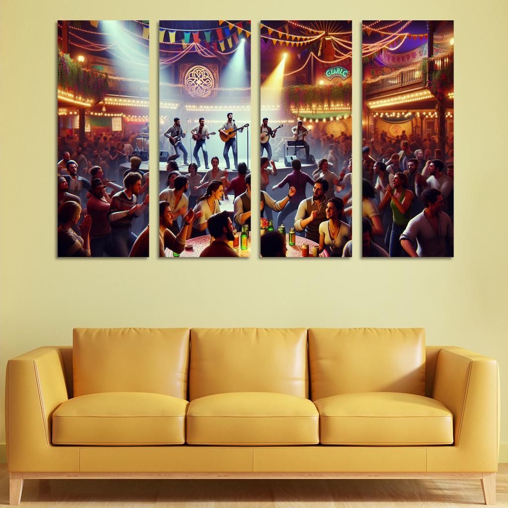 Celtic Connections - Scotland Modern Paintings Frame